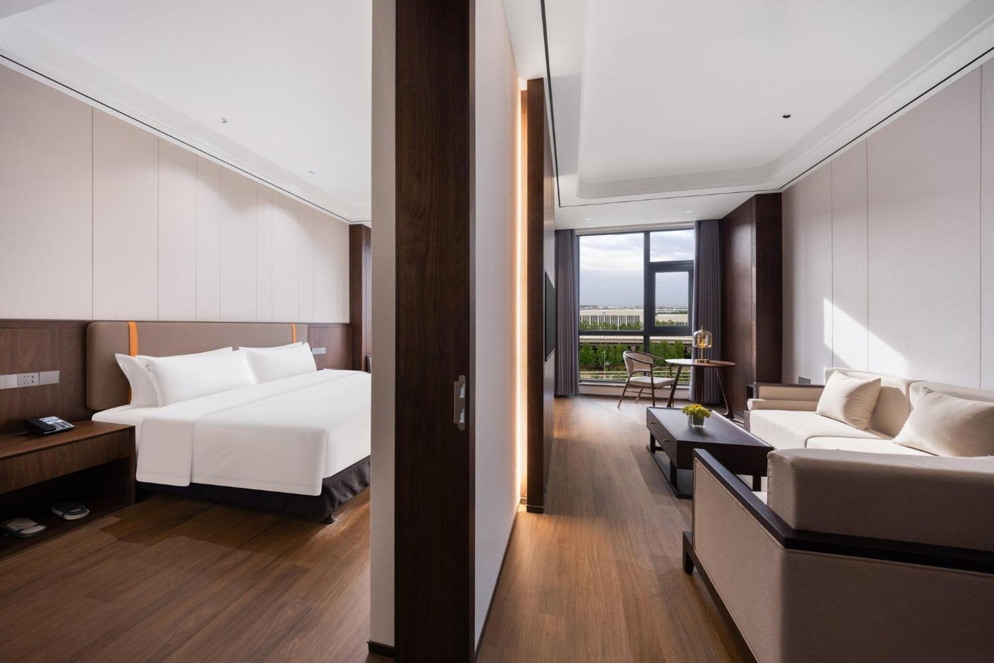 Holiday Inn Express Zhengzhou Airport By Ihg Xinzheng  Dış mekan fotoğraf